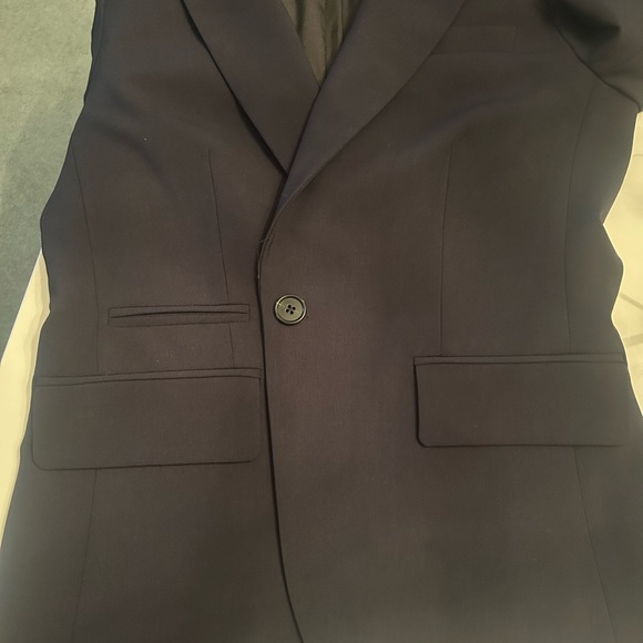 Veronica Beard Classic Dickey Jacket in Navy - Picture 13 of 15